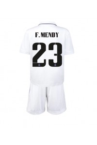 Real Madrid Ferland Mendy #23 Babyklær Hjemme Fotballdrakt til barn 2022-23 Korte ermer (+ Korte bukser)